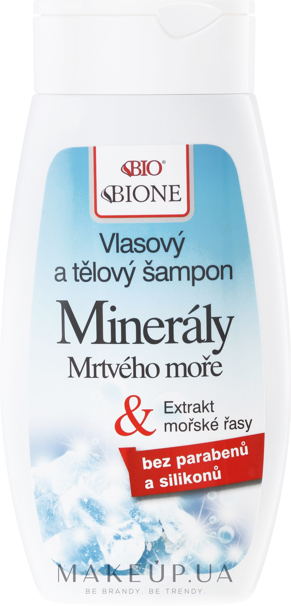 Гель-шампунь для душа - Bione Cosmetics Dead Sea Minerals Hair And Body Shampoo — фото 255ml