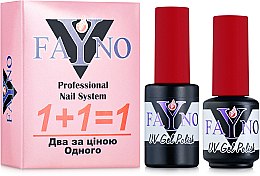 Духи, Парфюмерия, косметика Набор "1+1" - Fayno № 80 (32,08) (gel/polish/2x7ml)