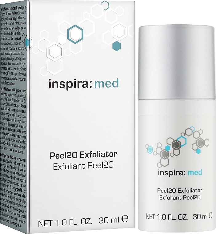 Пилинг-гель 20% с АНА-комплексом - Inspira:cosmetics Med Peel20 Exfoliator — фото N2