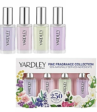 Yardley Fine Fragrance Collection - Набор (edt/4х10ml) — фото N2