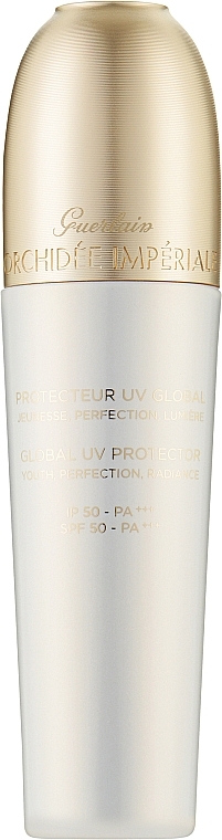 Защитная база для сияния кожи лица - Guerlain Orchidee Imperiale Global UV Protector SPF50 — фото N1