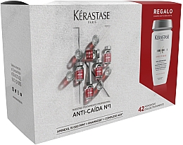 Духи, Парфюмерия, косметика Набор - Kerastase Specifique Aminexil (shm/250ml + ampoule/42х6ml)