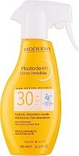 Солнцезащитный невидимый спрей для лица и тела - Bioderma Photoderm Invisible Spray SPF30 — фото N2