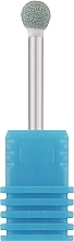 Фреза корундовая "Шарик" серая, диаметр 4,5 мм - Nail Drill — фото N1