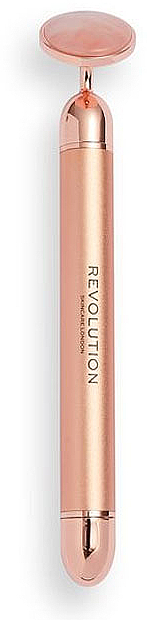 Валик для лица с розовым кварцем - Revolution Skincare Vibrating Rose Quartz Facial Roller — фото N1