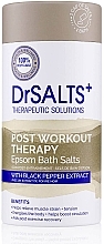 Соль для ванны - Dr Salts + Post Workout Therapy Magnesium Bath Salts — фото N1