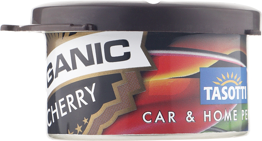 Автомобільний сухий ароматизатор у банці Cherry - Tasotti Organic — фото N1
