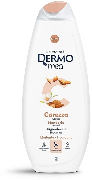 Гель для душу "Лагідний" - Dermomed Caress Almond Shower Gel