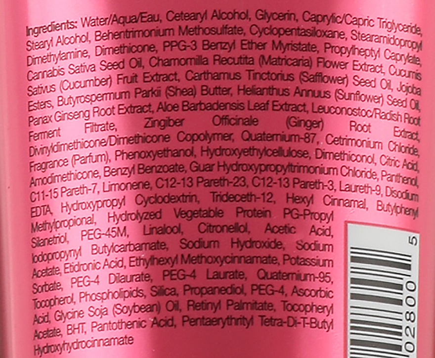 Кондиціонер "Грейпфрут і малина" для збереження кольору та блиску фарбованого волосся - Hempz Blushing Grapefruit & Raspberry Creme Conditioner — фото N3