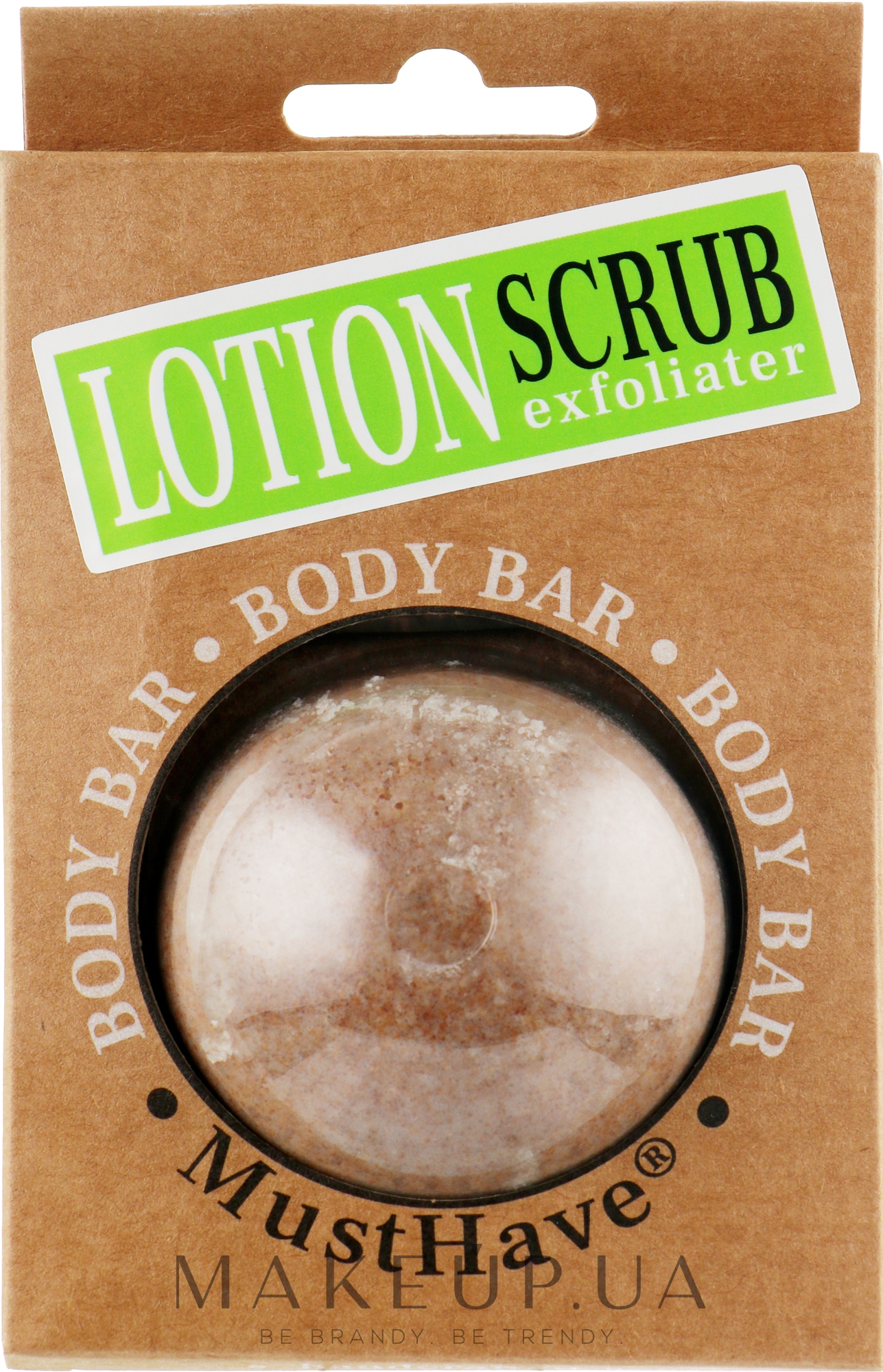 Твердий лосьйон-скраб для тіла - Flory Spray Must Have Lotion Scrub Body Bar — фото 60g