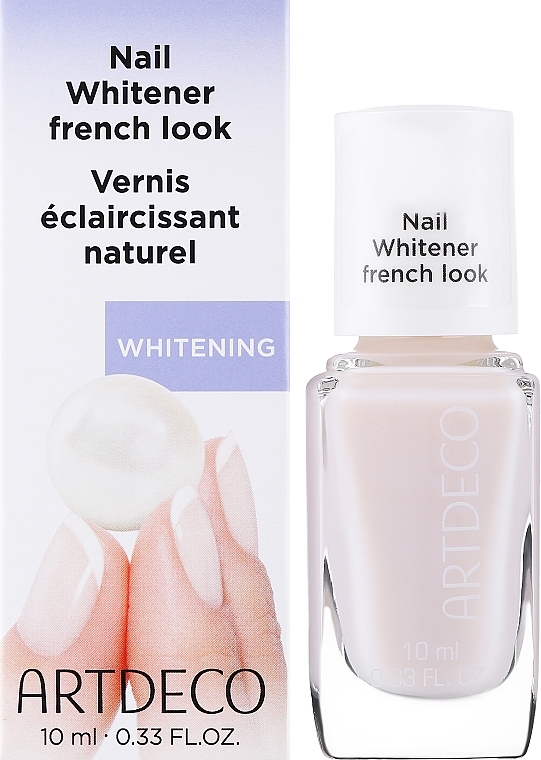 Пастельный лак для оптического осветления ногтей - Artdeco Nail Whitener French Look — фото N2