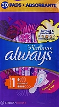 Гігієнічні прокладки, розмір 1, 30 шт - Always Platinum Protection +Extra Comfort Normal — фото N10