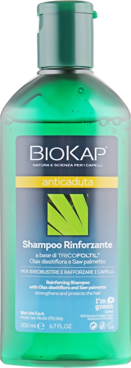 Шампунь от выпадения волос - BiosLine BioKap Hair Loss Shampoo — фото N2