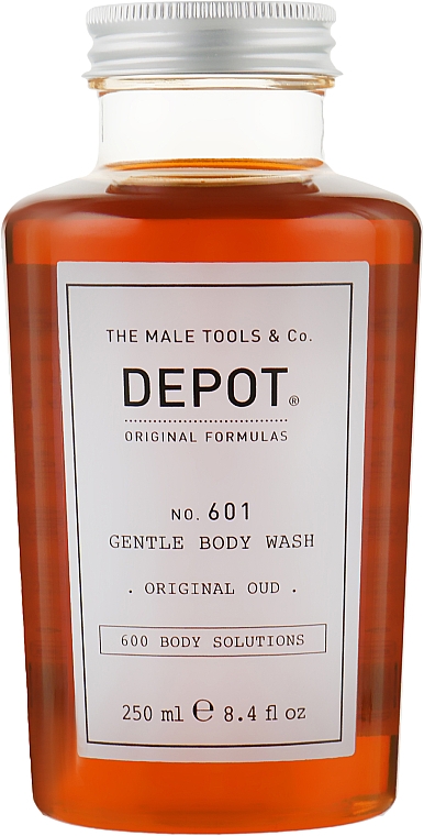 Гель для душа "Оригинальный уд" - Depot 601 Gentle Body Wash Original Oud