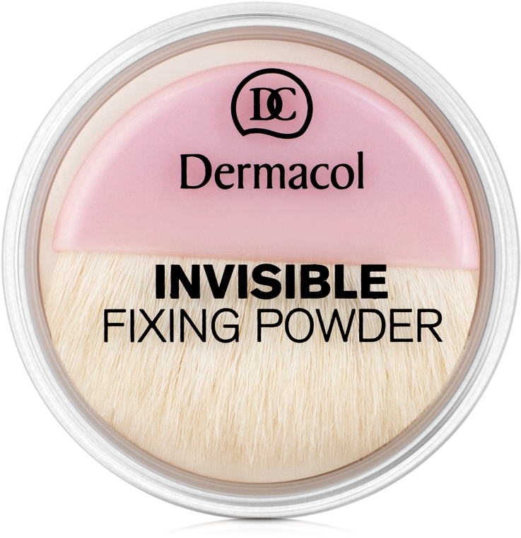 Прозора фіксуюча пудра - Dermacol Invisible Fixing Powder — фото N2