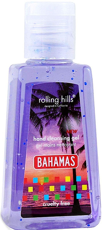 Антибактериальный гель для рук "Багамы" - Rolling Hills Hand Cleansing Gel — фото N1