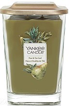 Ароматическая свеча - Yankee Candle Elevation Pear & Tea Leaf — фото N1