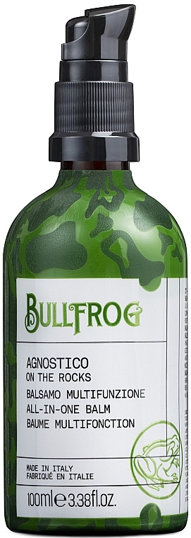 Многофункциональный бальзам для бороды - Bullfrog Agnostico On The Rocks All-In-One Balm — фото N1