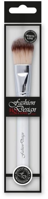 Пензель для тональної основи, 37207 - Top Choice Fashion Design White Line — фото N1