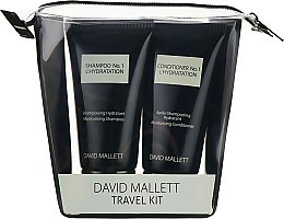 Парфумерія, косметика Набір - David Mallett Travel Kit Duo (shm/50ml + cond/50ml)