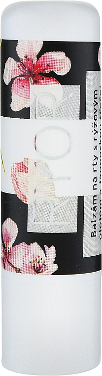 Бальзам для губ із рисовою олією та японською вишнею - Ryor Lip Balm — фото N1