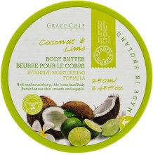 Духи, Парфюмерия, косметика Крем для тела "Кокос и лайм" - Grace Cole Fruit Works Coconut & Lime Body Butter