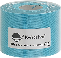 Кинезио тейп, голубой - K-Active Tape Classic — фото N2