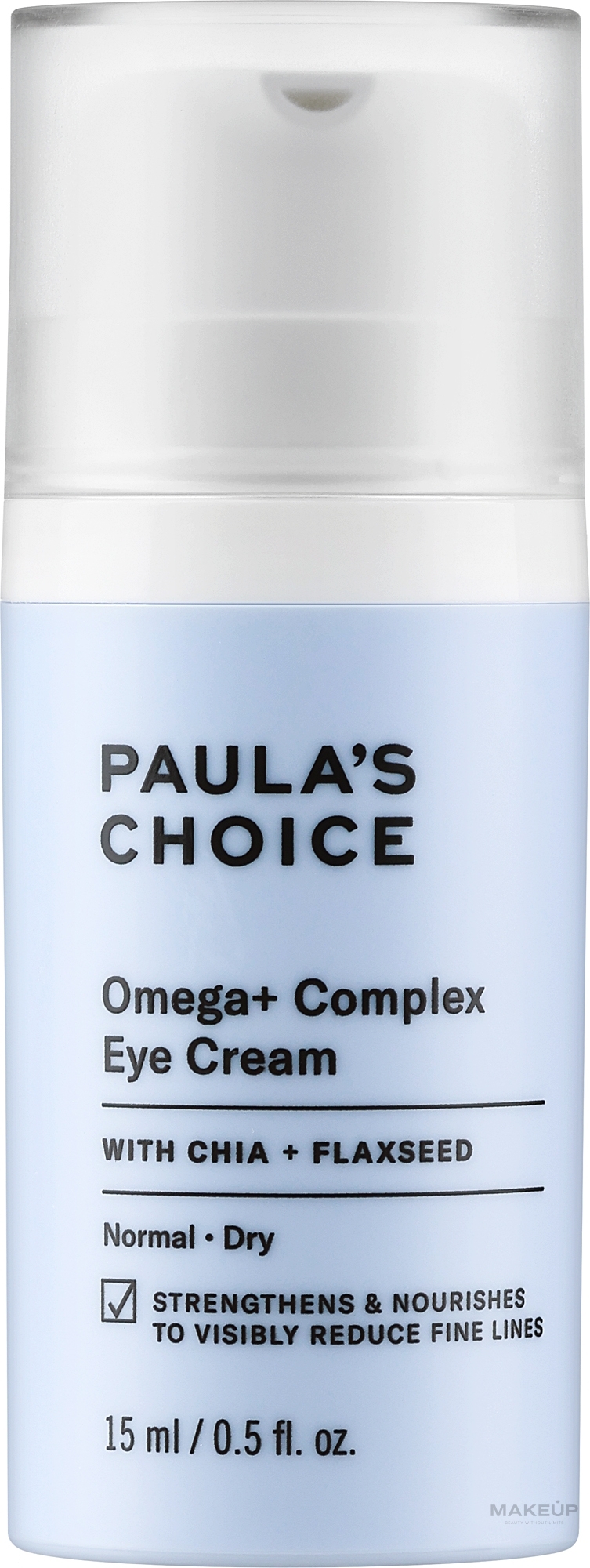 Крем для кожи вокруг глаз с омега-кислотами - Paula's Choice Omega + Complex Eye Cream — фото 15ml