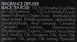 Аромадиффузор - Millefiori Milano Black Tea Rose Fragrance Diffuser — фото N5