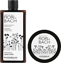 УЦЕНКА Набор - Phytorelax Laboratories Bach Flowers (sh/gel/250ml + b/cr/250ml) * — фото N2