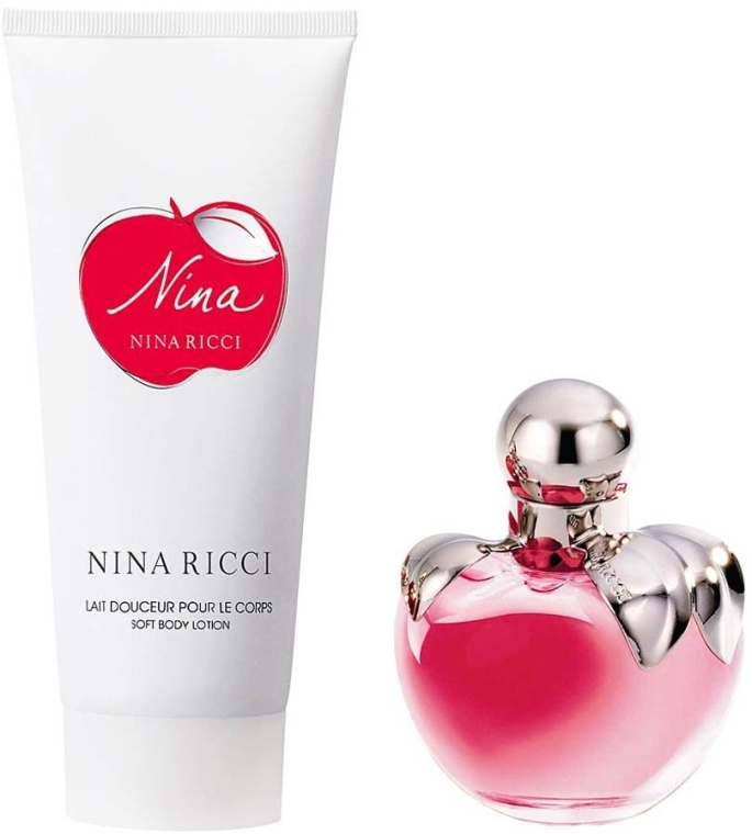 Nina Ricci Nina - Набор (edt 50ml + b/l 100ml + purse) (тестер)