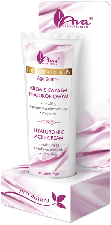 Крем з гіалуроновою кислотою - Ava Laboratorium Home SPA Hyaluronic Acid Cream — фото N1