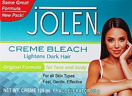 Духи, Парфюмерия, косметика Набор - Jolen Bleach Cream Original Formula (cr/125ml + poudre/30g)