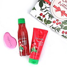 Парфумерія, косметика Набір "Малина і м'ята"- Oriflame Nature Love (soap/75g + shower gel/250ml + b/lot/200ml) - Oriflame Love Nature (soap/75g + shower gel/250ml + b/lot/200ml)