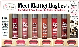 Парфумерія, косметика Мінінабір матових помад для губ - theBalm Meet Matt(e) Hughes Mini Kit 12 (lipstick/6x1.2ml)