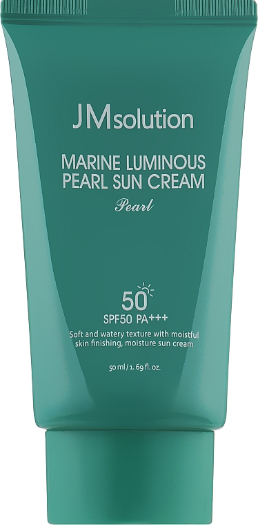 Увлажняющий солнцезащитный крем для лица и тела - JMsolution Marine Luminous Pearl Sun Cream Pearl SPF50 PA++++