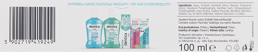 Зубная паста - Tolpa Dentica Ultra White — фото N3