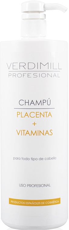 Зміцнювальний шампунь з плацентою й вітамінами - Verdimill Profesional Champao Placenta — фото N1