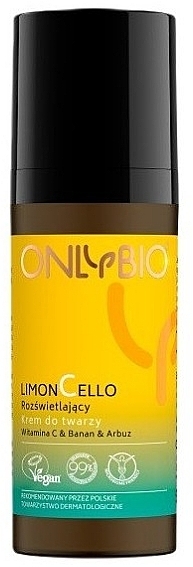 Освітлювальний крем для обличчя - Only Bio Limoncello Cream — фото N1