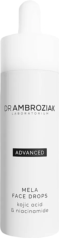 Краплі для обличчя з коєвою кислотою - Laboratorium Dr. Ambroziak Mela Face Drops — фото N1