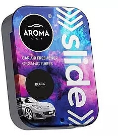 Автомобільний ароматизатор "Black" - Aroma Car Organic Slide — фото N1