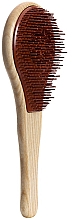 Парфумерія, косметика Щітка для нормального волосся - Michel Mercier Wood Detangling Hair Brush