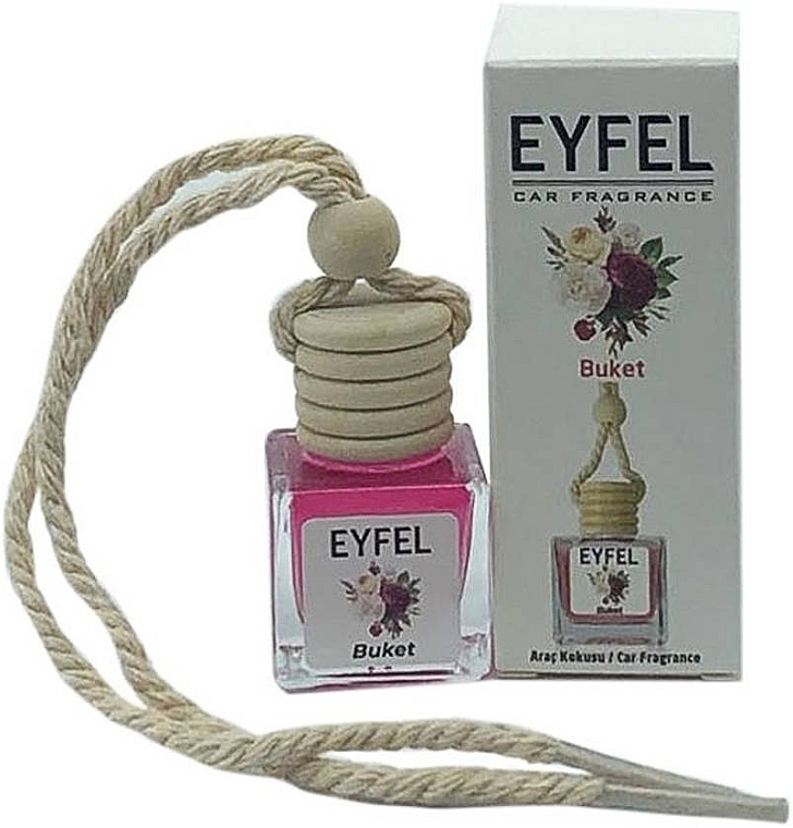 Аромадифузор у машину "Букет" - Eyfel Perfume Bouquet Car Fragrance — фото N1