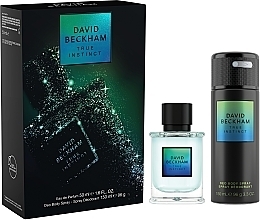 Духи, Парфюмерия, косметика David Beckham True Instinct - Набор (edp/50 ml + deo/150 ml)