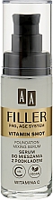 Сироватка для обличчя - AA Cosmetics Filler Pro 3 Age System Vitamin Shot Foundation Mixing Serum — фото N1