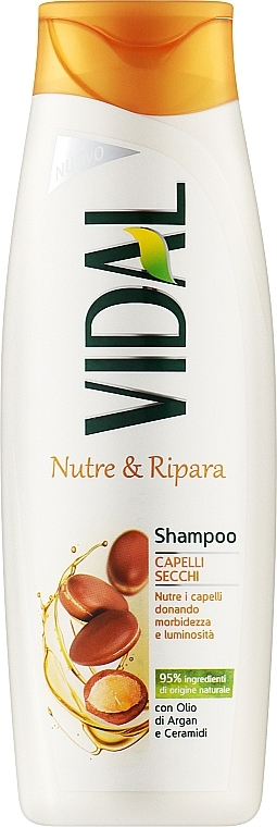 Шампунь для волосся "Арганова олія" - Vidal Shampoo — фото N1