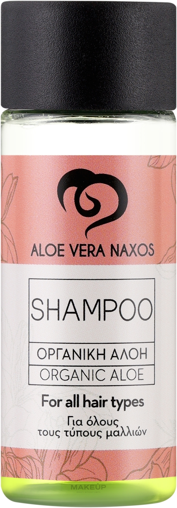 Шампунь для волос с органическим Алоэ Вера - Naxos Aloe Vera Shampoo — фото 30ml