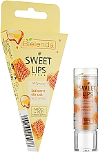 Питательный бальзам для губ "Мед + миндальное масло" - Bielenda Sweet Lips Nourishing Lip Balm — фото N2