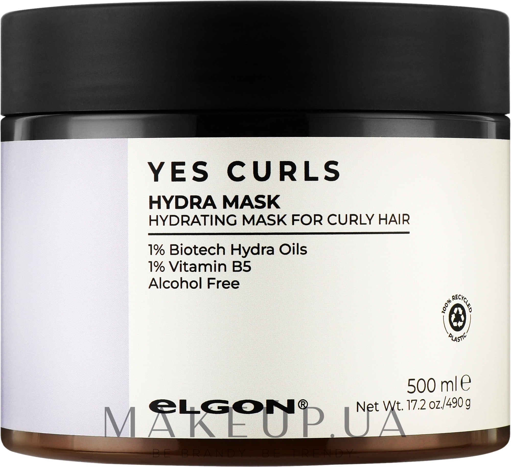 Увлажняющая маска для вьющихся волос - Elgon Yes Curls Hydra Mask — фото 500ml