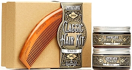 Духи, Парфюмерия, косметика Набор - Apothecary 87 Classic Hair Kit (pomade/2x100ml + brush)